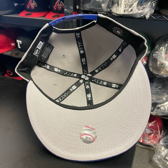 New Era - MLB Baseball Hat - Los Angeles Dodgers ‘D’ Logo 9FIFTY Snapback Cap - Picture 6 of 6